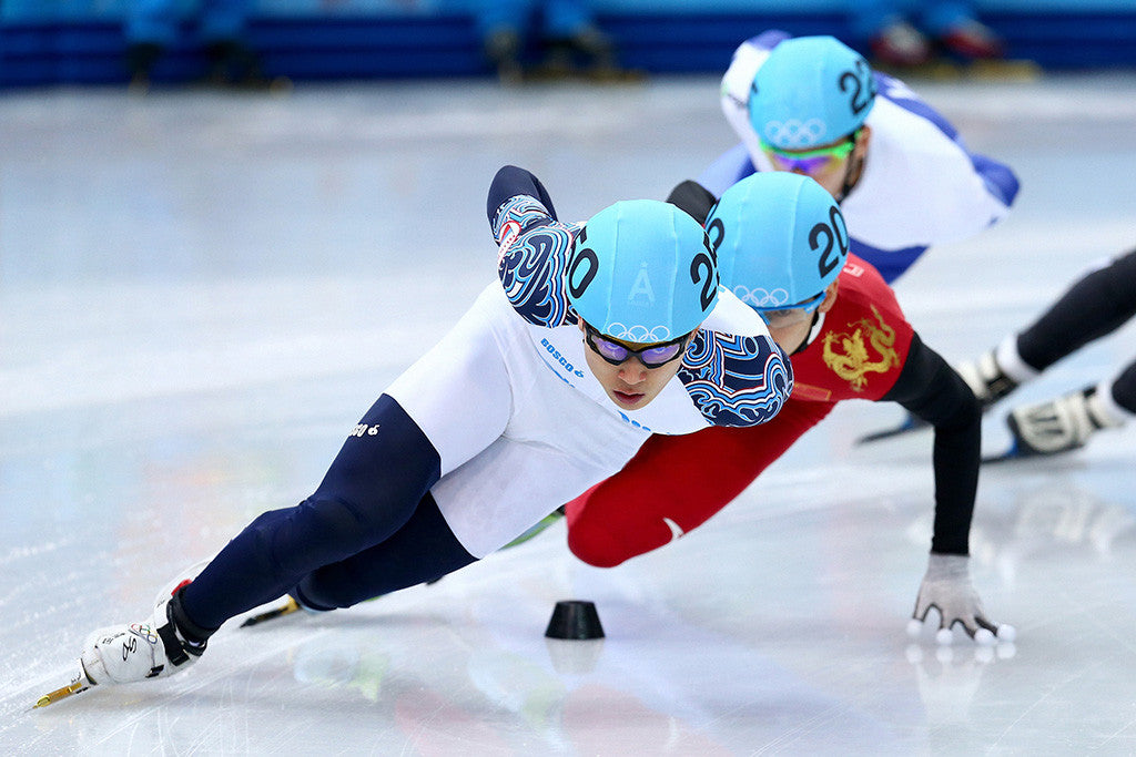 Speed Skating Olympic Games Sochi Sport Poster