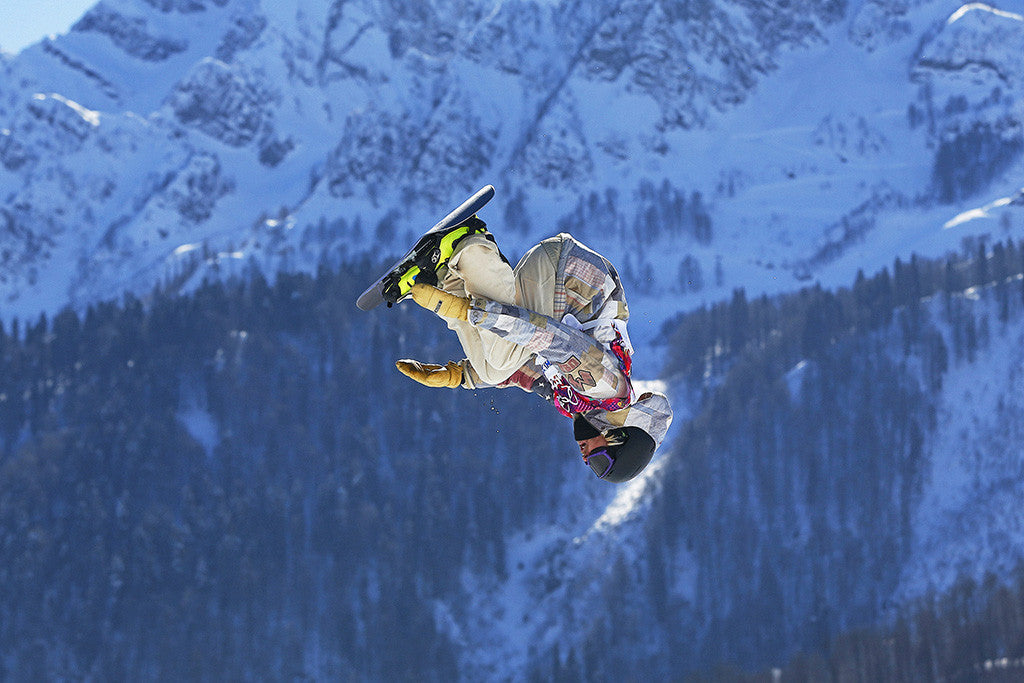 Snowboard Fly Olympic Games Sochi Sport Poster