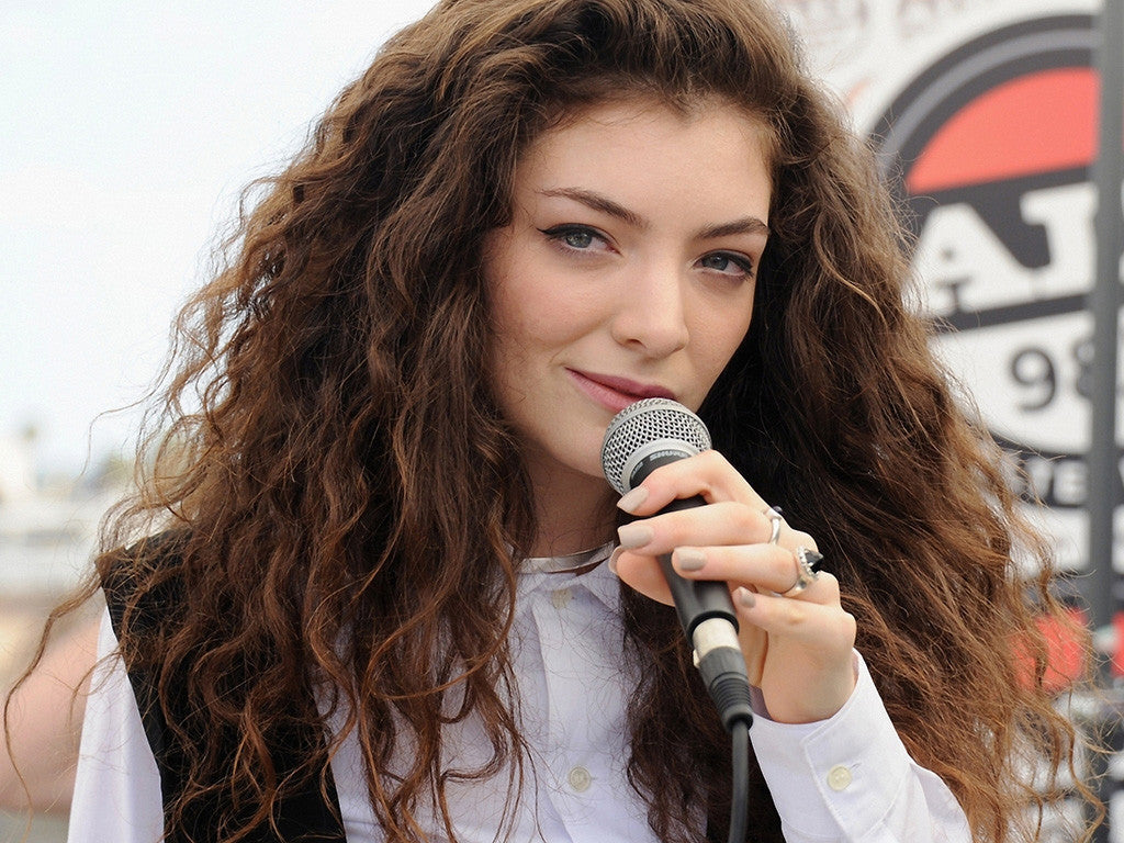 Lorde Face Music Poster