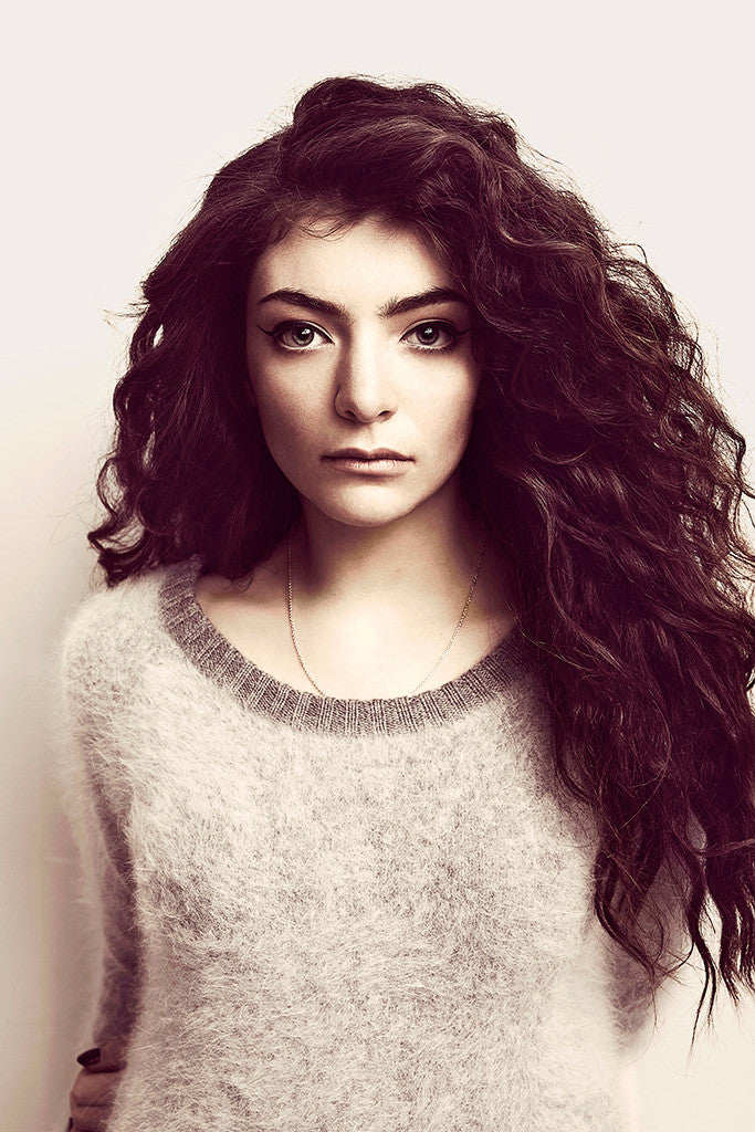 Lorde Singer Poster