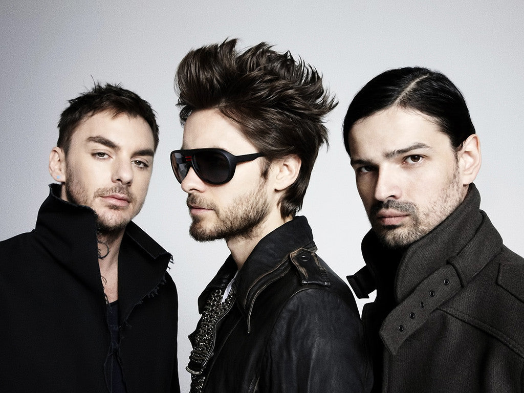 Thirty Seconds To Mars Members Rock Poster