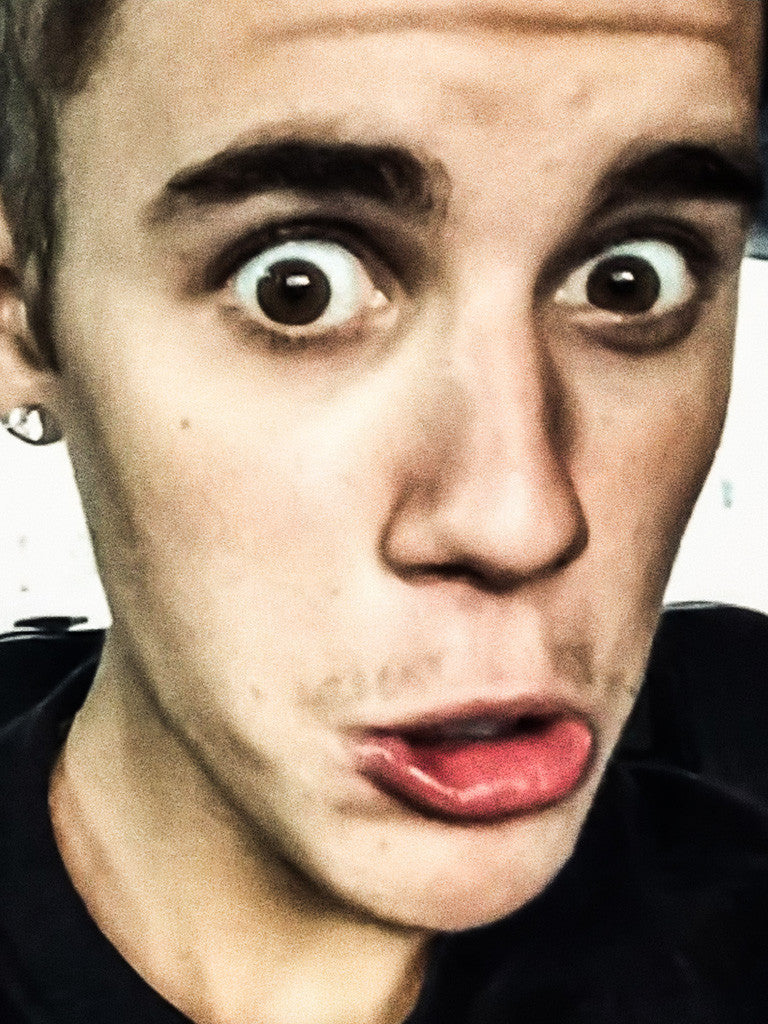 Justin Bieber Music Poster