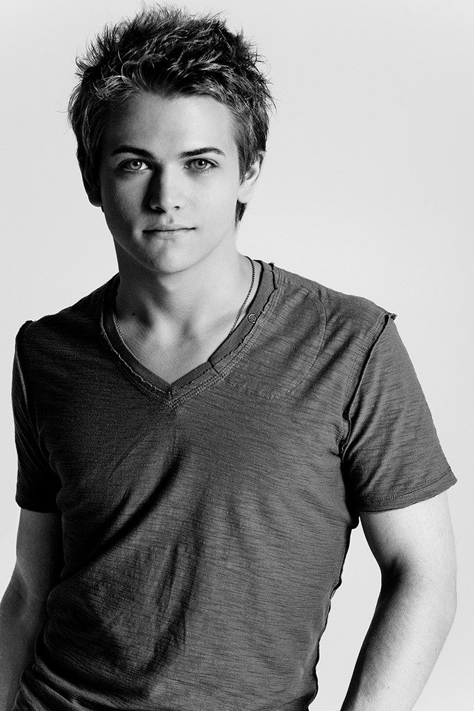 Hunter Hayes Country Music Singer Black and White Poster