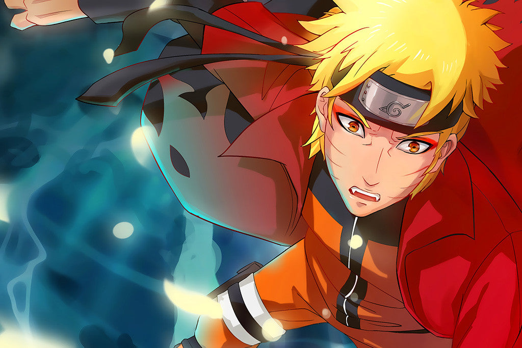Naruto Uzumaki Manga Poster