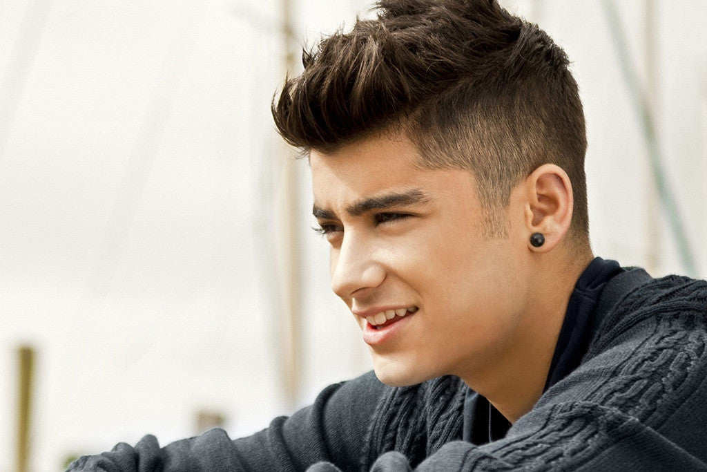 Zayn Malik Hair Style One Direction Poster