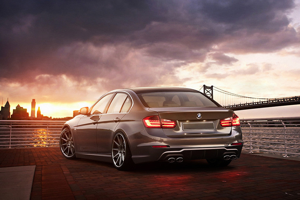 BMW 3 Series F30 335i Car Poster