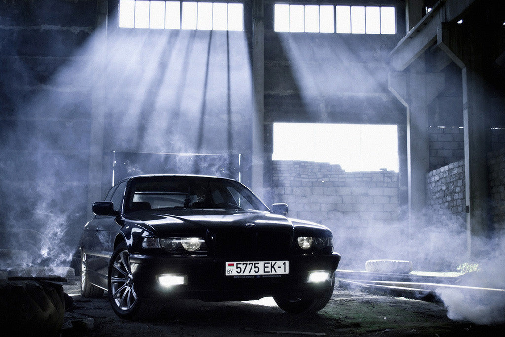 BMW 7 Series E38 Tuning Car Poster