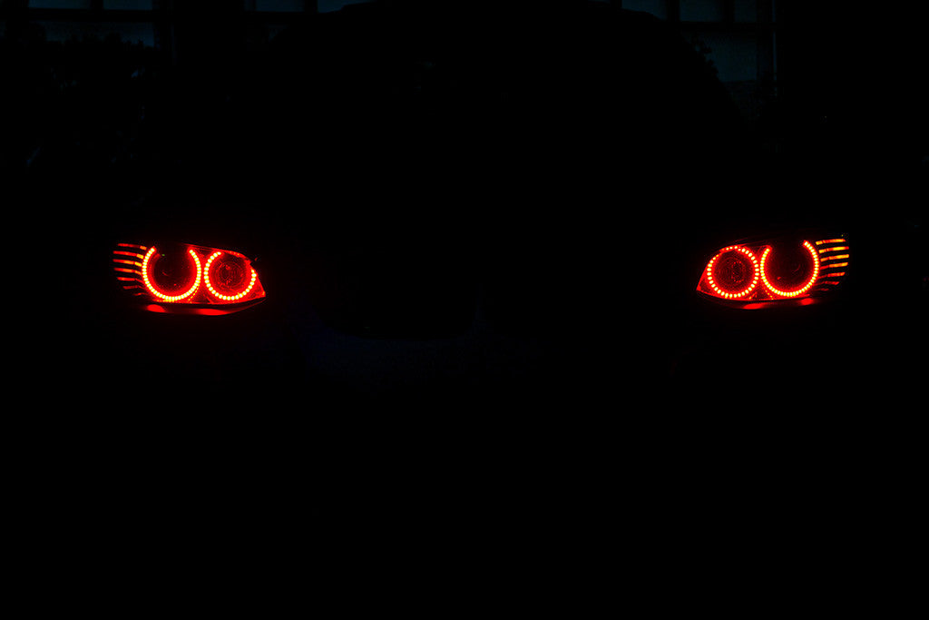 BMW 3 Series M3 E92 Lights Angel Eyes Car Poster