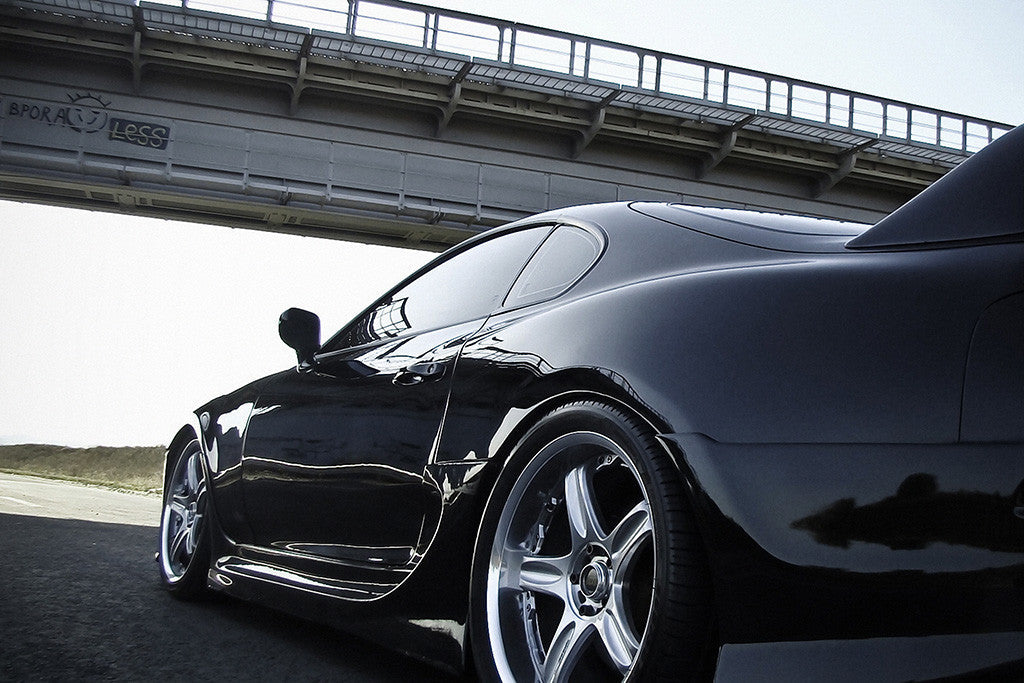 Toyota Supra Car Poster