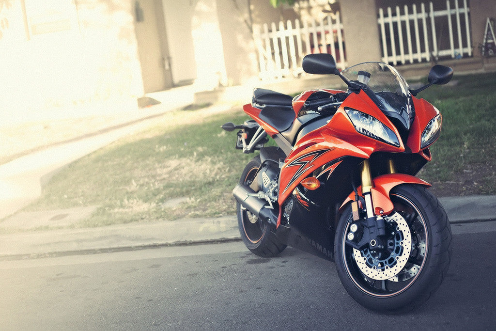 Yamaha YZF-R6 Bike Motorcycle Poster
