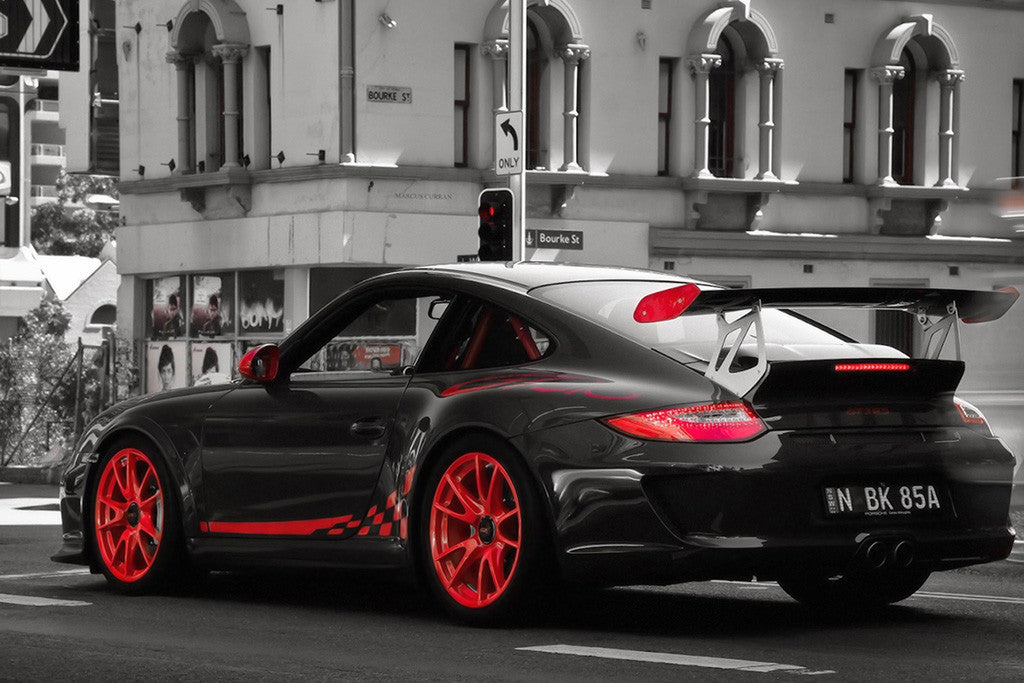 Porche 911 Tuning Car Poster