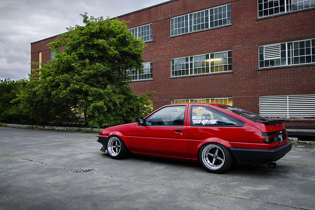 Toyota Ae86 Car Poster