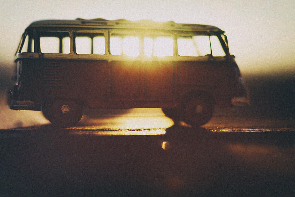 Toy Bus Poster