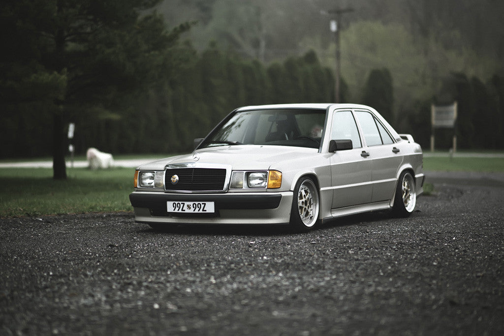 Mercedes-Benz E190 W201 Car Poster