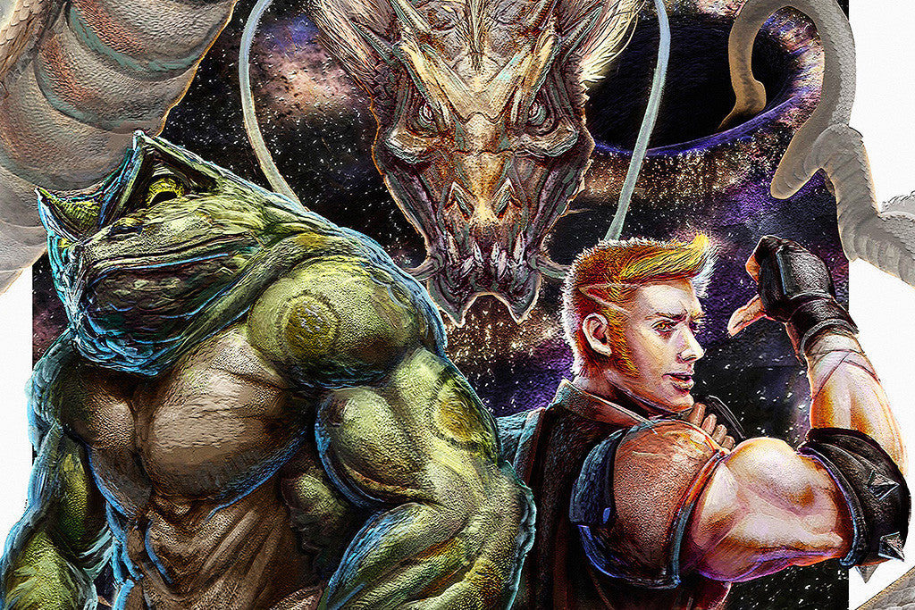 Battletoads Double Dragon Classic Retro Game Poster