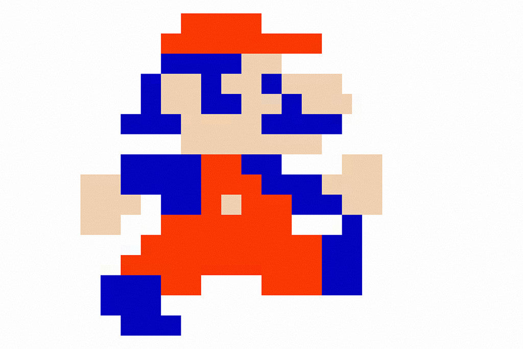 Mario 1981 Old Classic Retro Game Poster