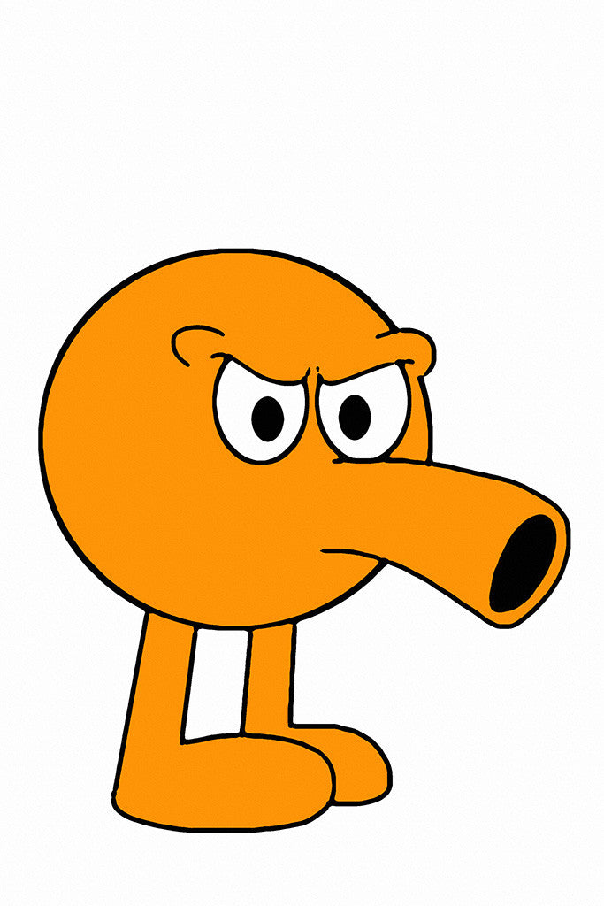 Q*bert Old Classic Retro Game Poster