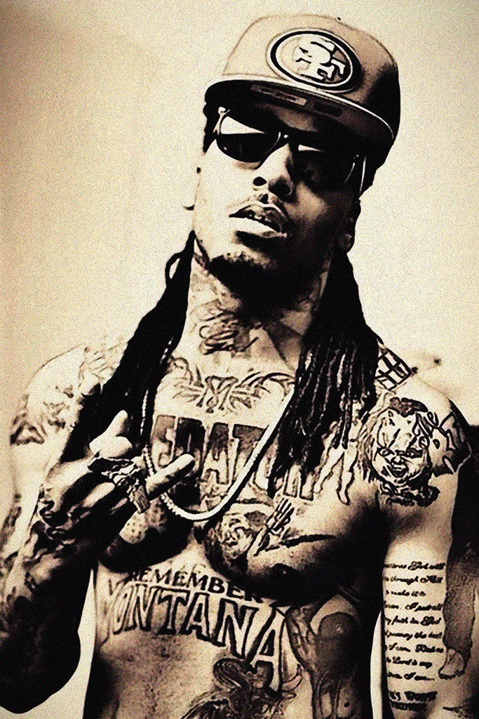 Montana of 300 Rapper Poster