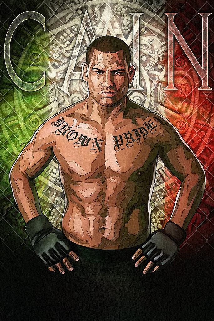Cain Velasquez MMA Fighter Sports Poster