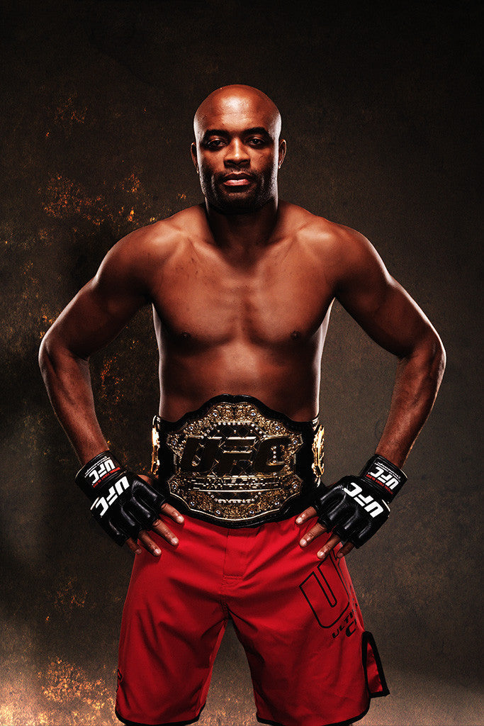 Jon Jones UFC MMA Fighter Sports Poster