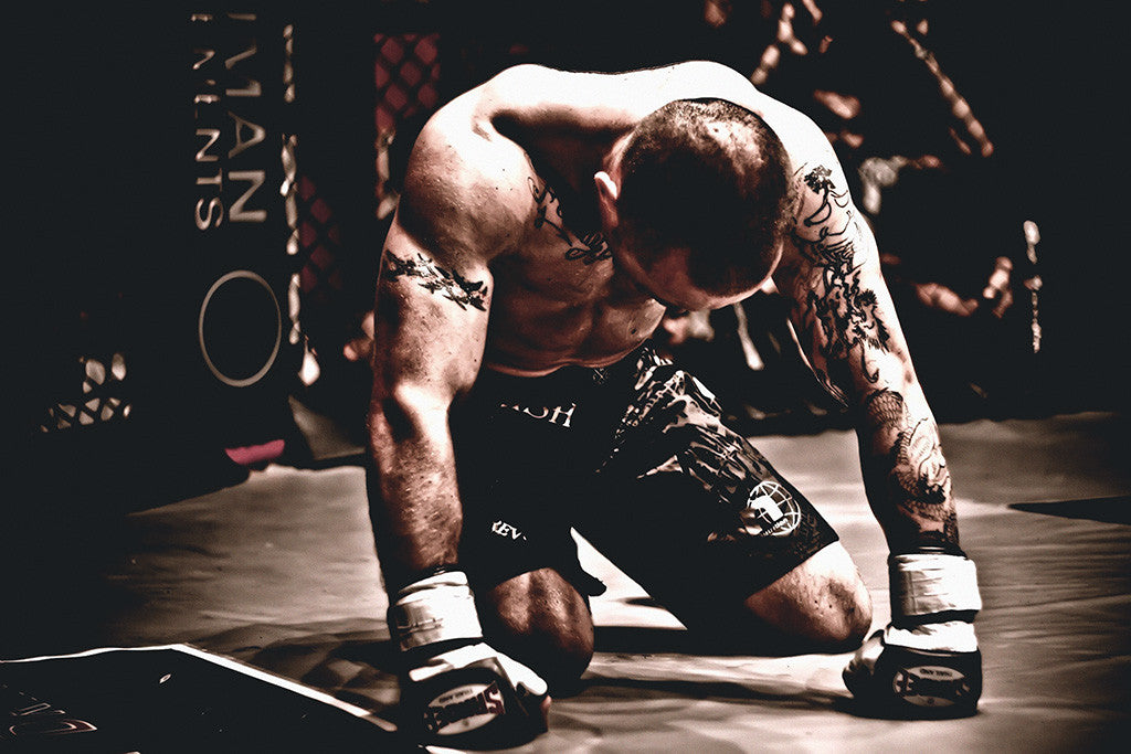 MMA Fighter Poster