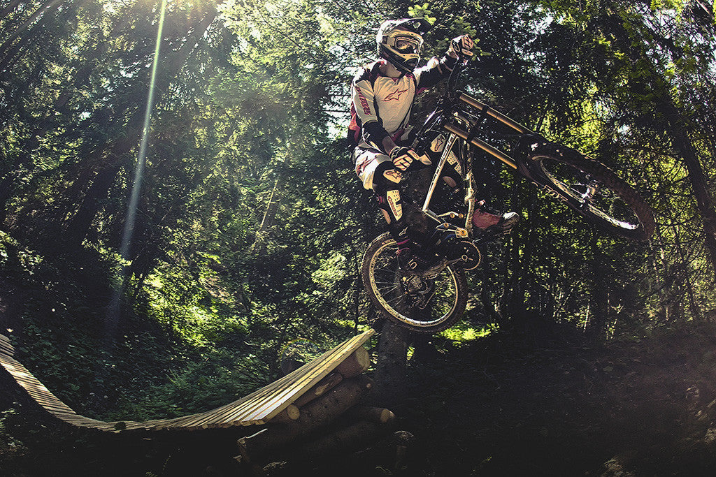 MTB Bike Freeride Jump Poster