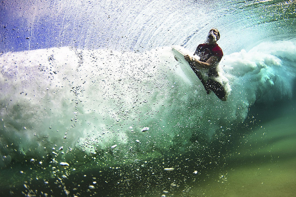 Surfing Man on the Board Summer Sports Poster