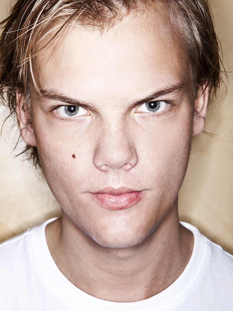Avicii Electronic Music Trance Dj Close Up Poster
