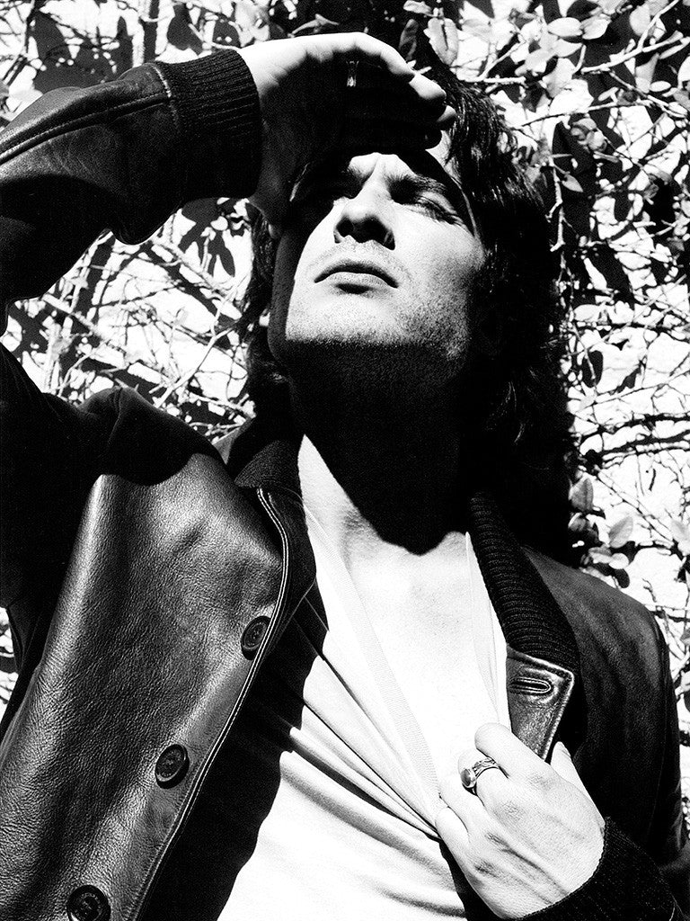 Ian Somerhalder The Vampire Diaries Black and White Poster