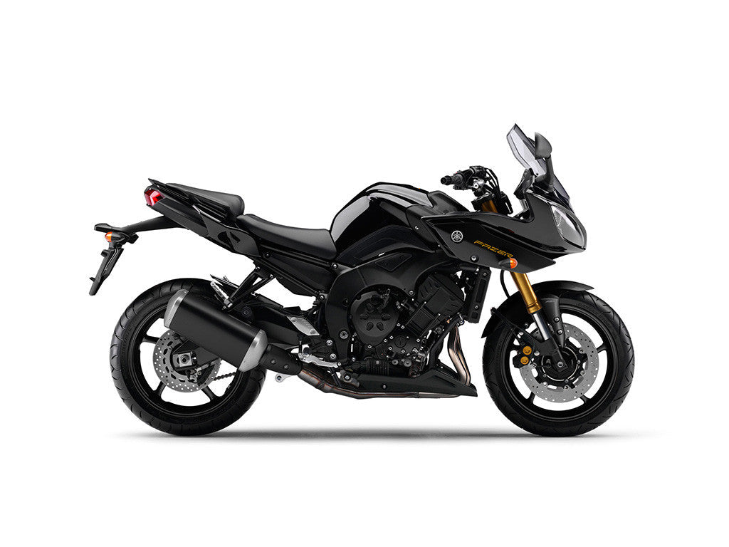 Yamaha Fazer 8 Black Sport Bike Motorcycle Poster
