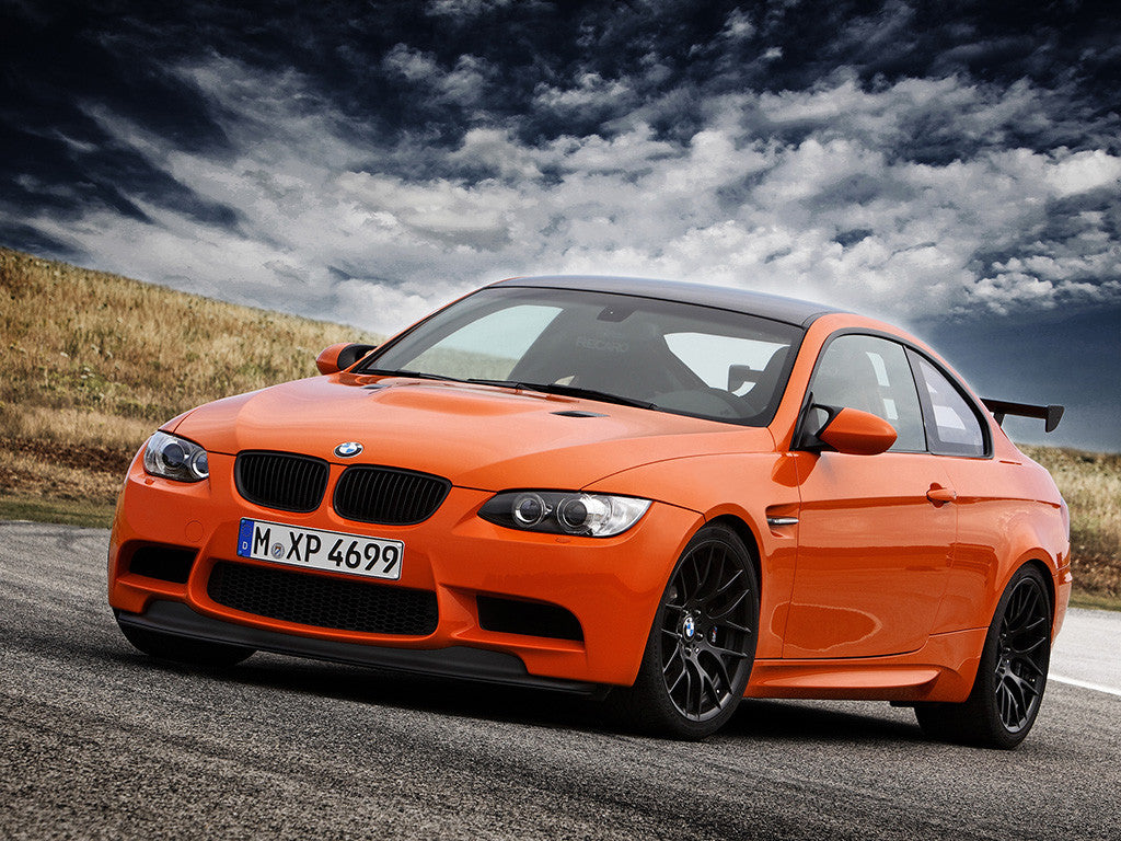 BMW M3 GTS Orange Poster