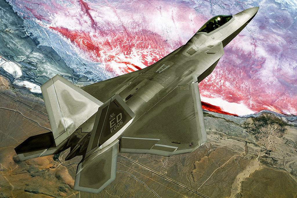 F22 Raptor Poster