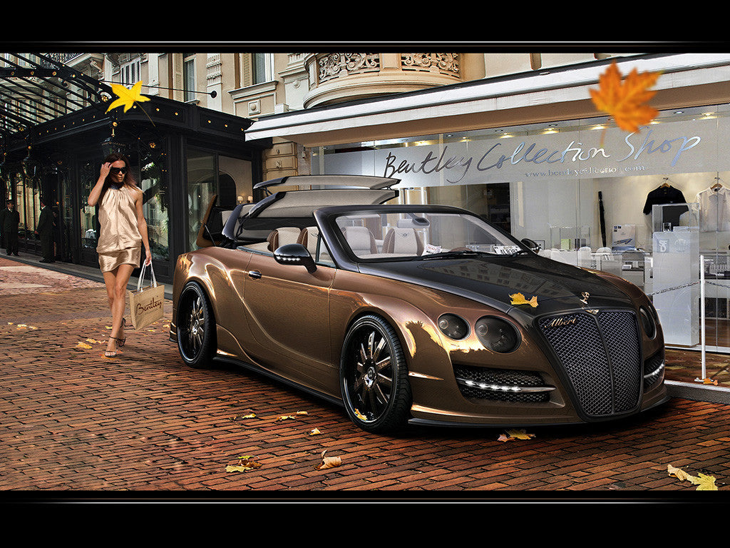 Bentley Continental WTB Poster