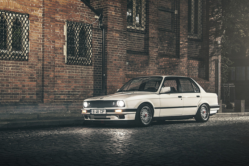 BMW 3 Series M3 E30 Old Car Poster