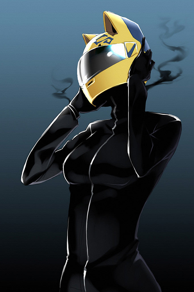 Durarara Celty Anime Girl Poster