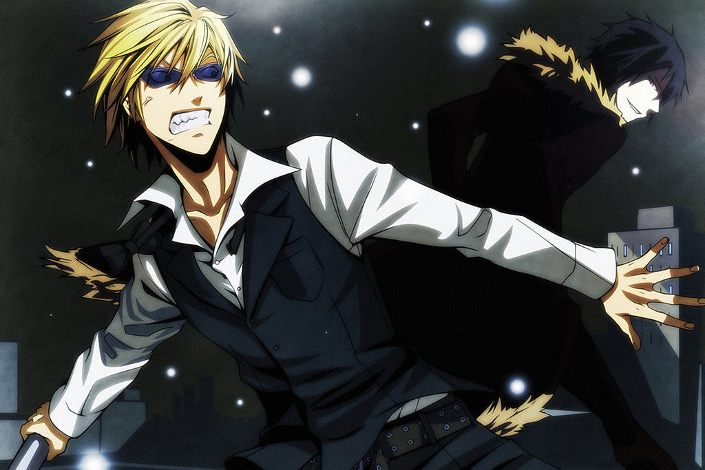 Durarara Shizuo Anime Poster