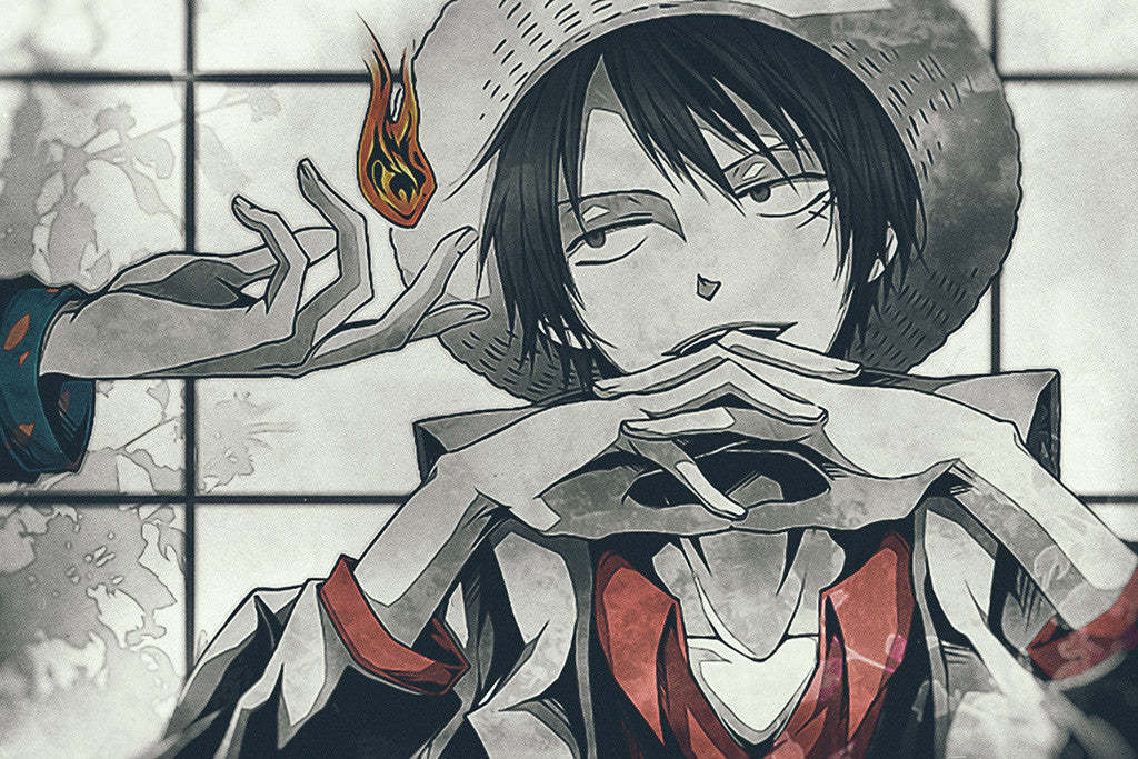 Monkey D. Luffy The One Piece Anime Poster