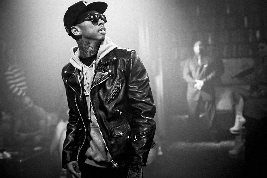 Tyga Black and White Hip Hop Rap Poster
