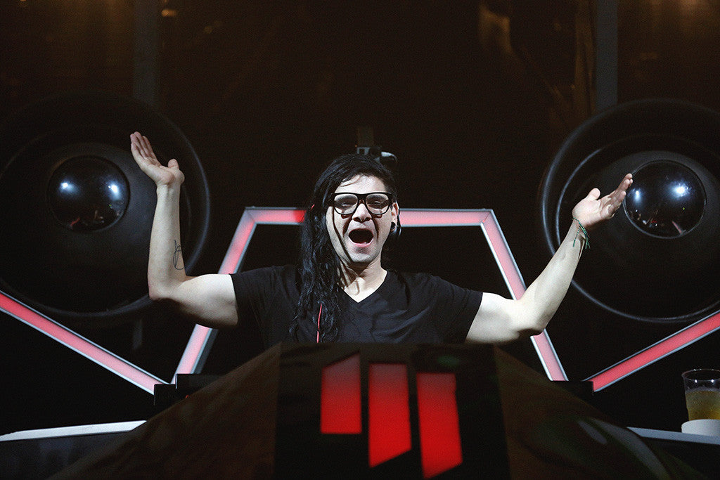 Skrillex DJ Dance Electronic Music Poster