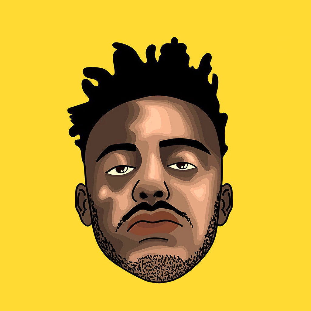 Amine Hip Hop Rap Artist Poster