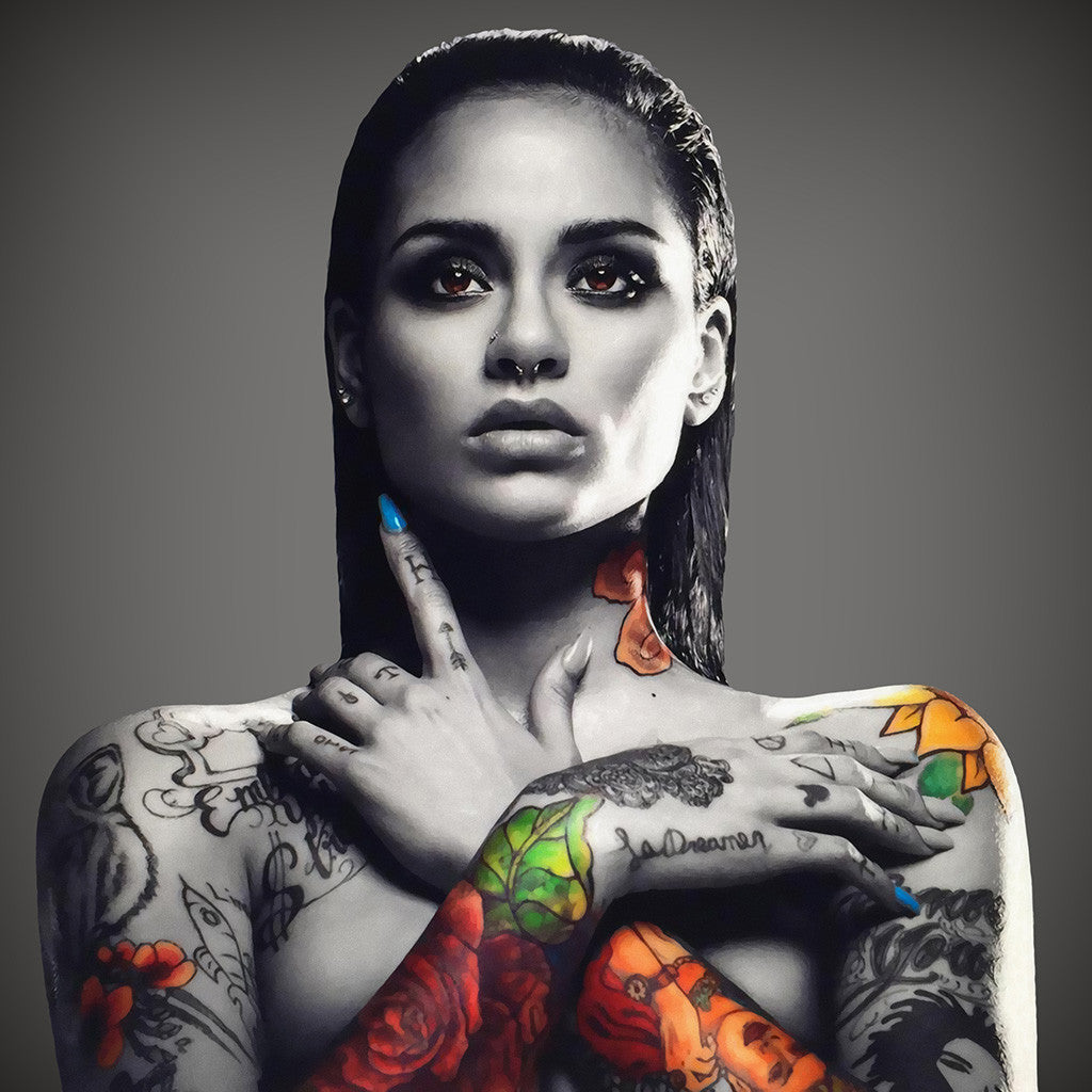 Kehlani Black&White Hip Hop Rap Poster