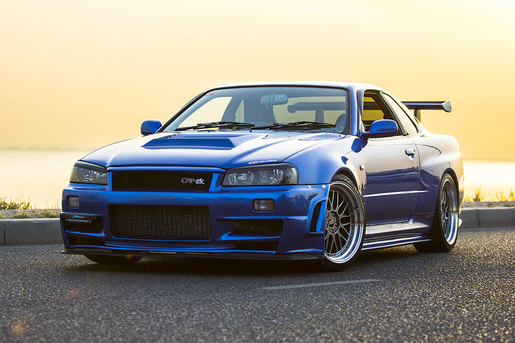 Nissan Skyline R34 GT-R Poster