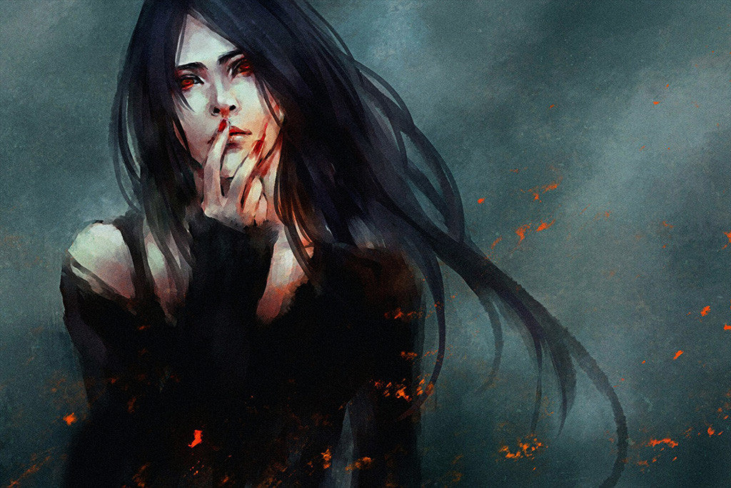 Girl Vampire Poster