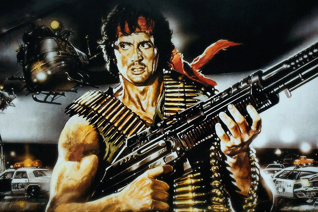 Rambo First Blood Poster