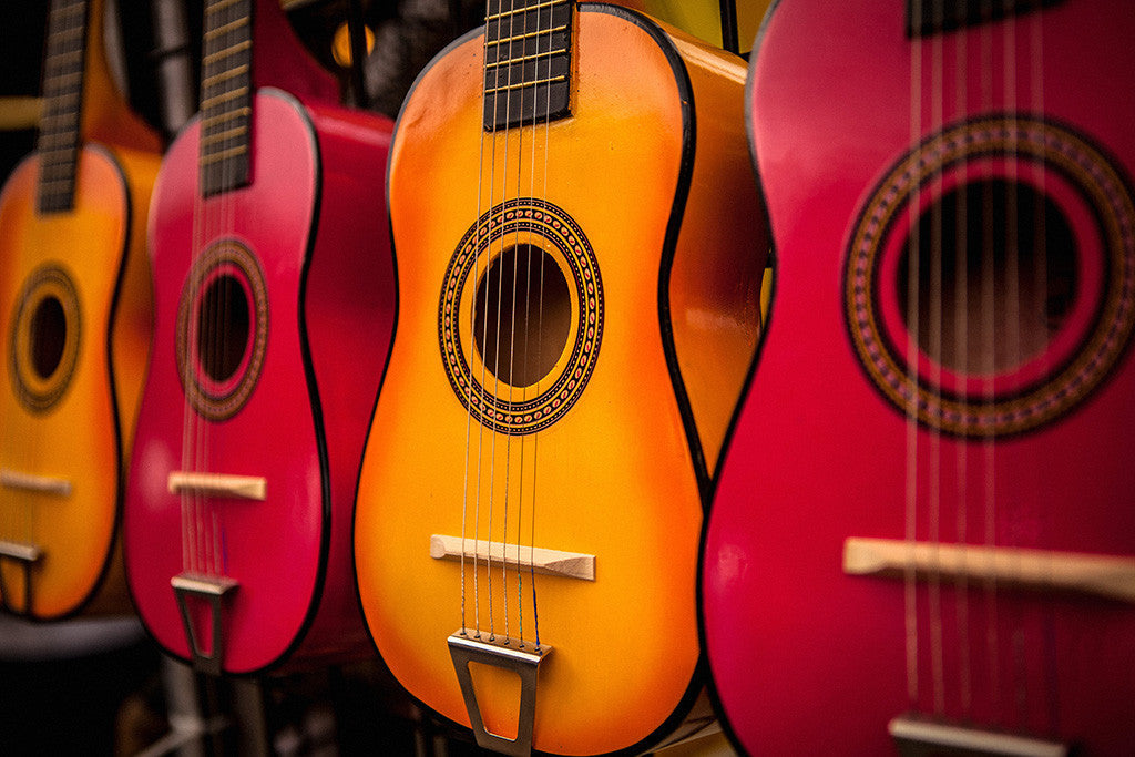 Guitars Music Poster