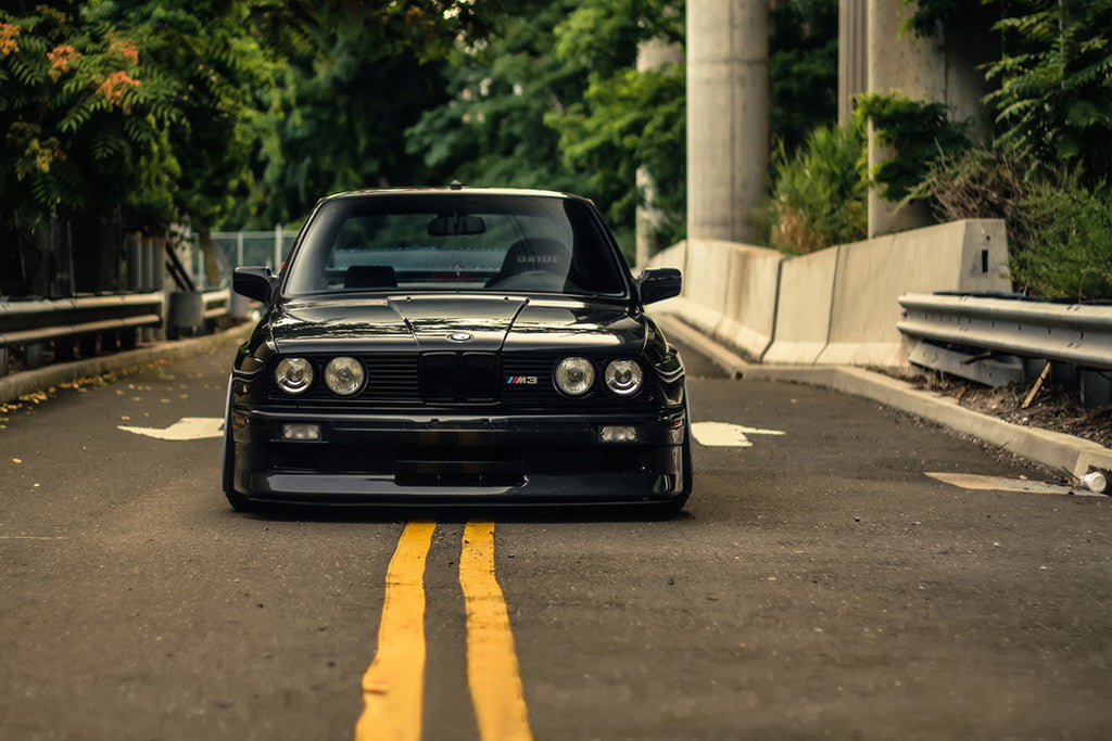 BMW M3 E30 Car Poster
