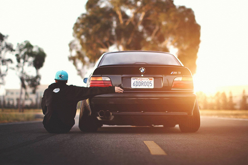BMW M3 E36 Car Poster