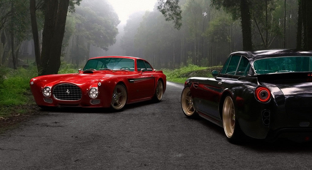 Muscle Cars Lowrider Poster