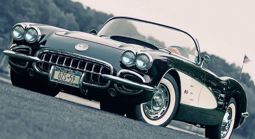 Retro Vintage Classic Car Poster