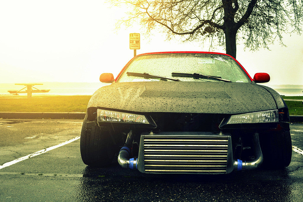 Nissan Silvia S14 Drift Car Poster